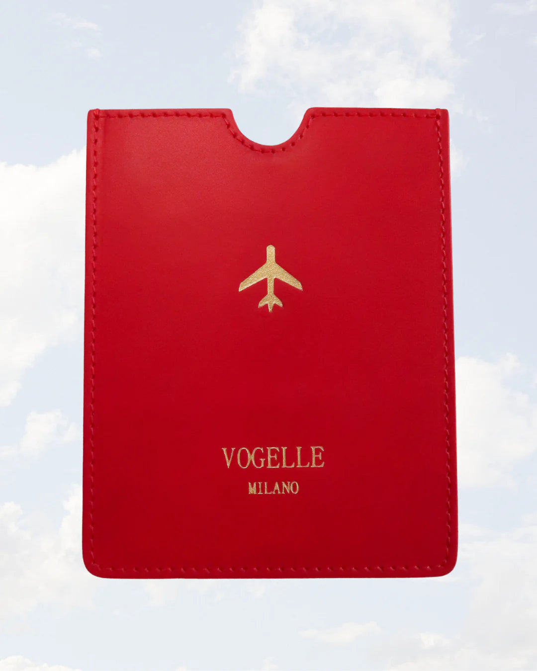 Vespa Red Passport Cover
