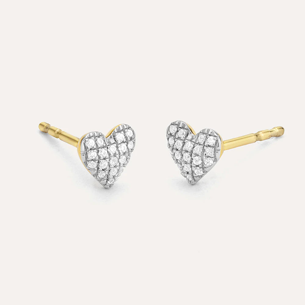 Mini Heart Studs