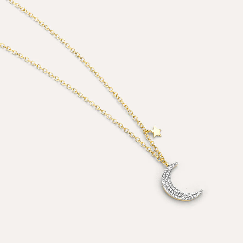 Fly Me To The Moon Necklace