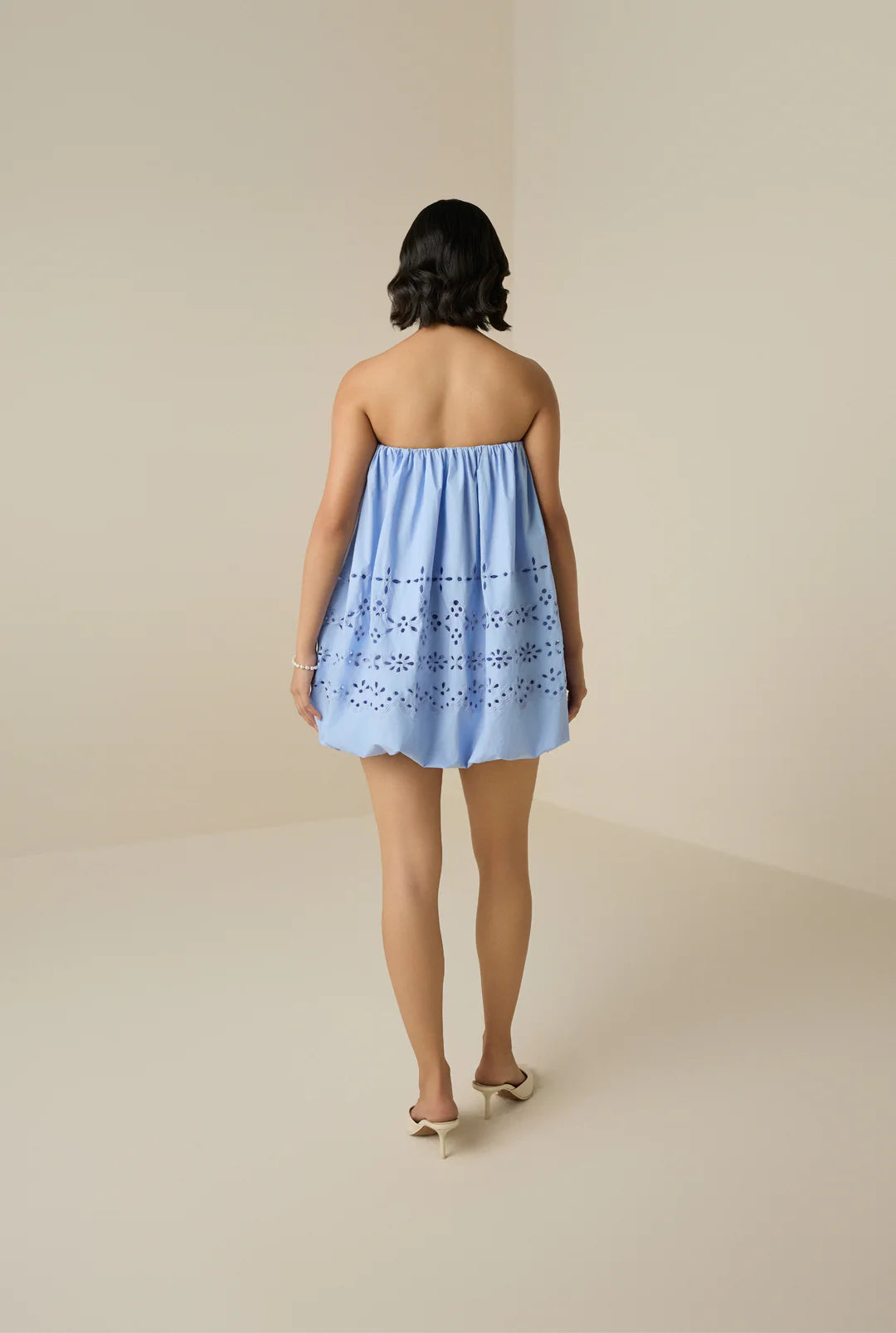 Blue Viva Balloon Dress