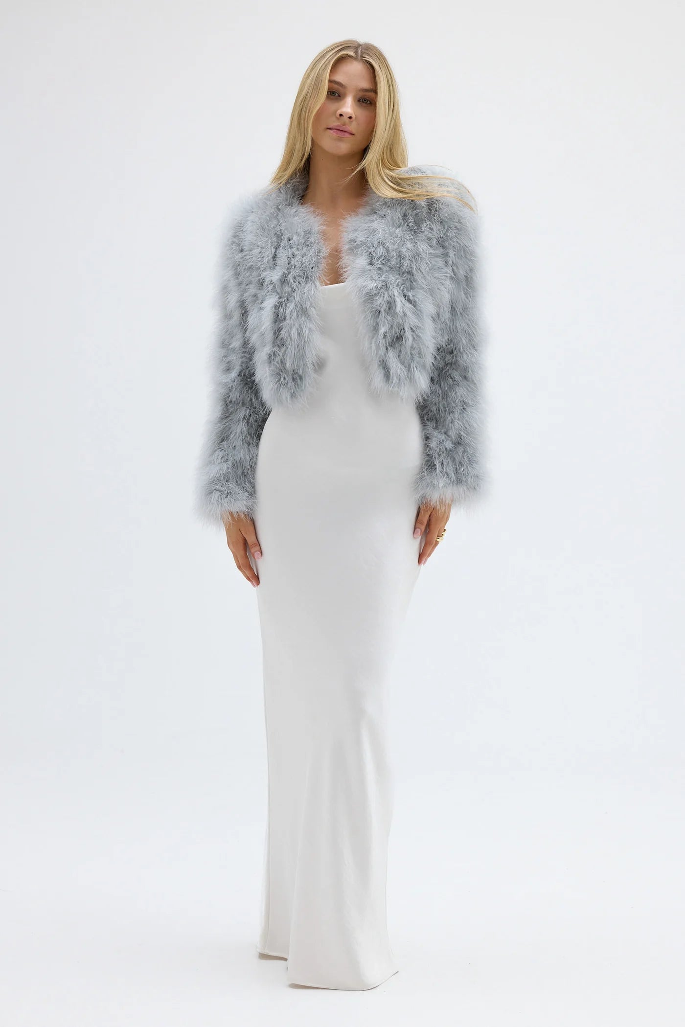 Light Grey Manhattan Crop