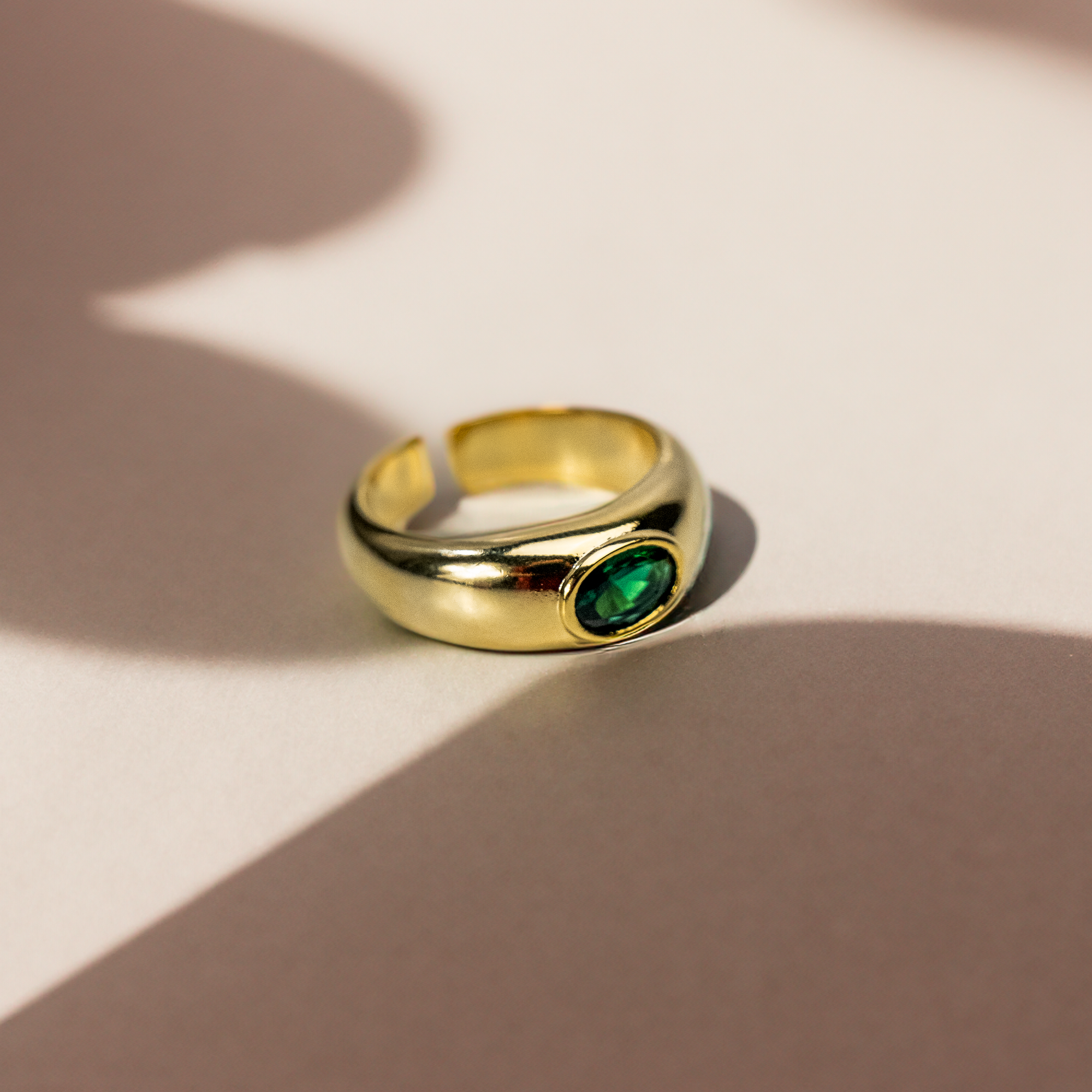 Dolce Emerald Ring