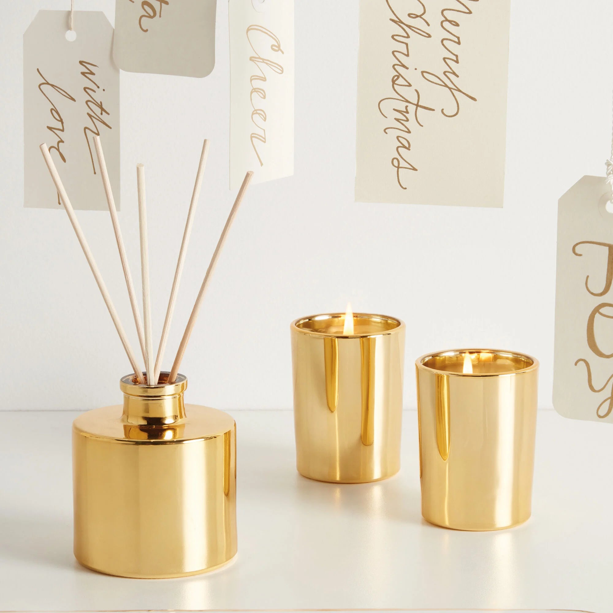 Gold Gilded Reed Diffuser