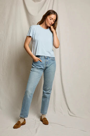 Powder Blue Harley Boxy Crew