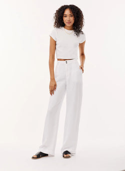 White Harper High Waist