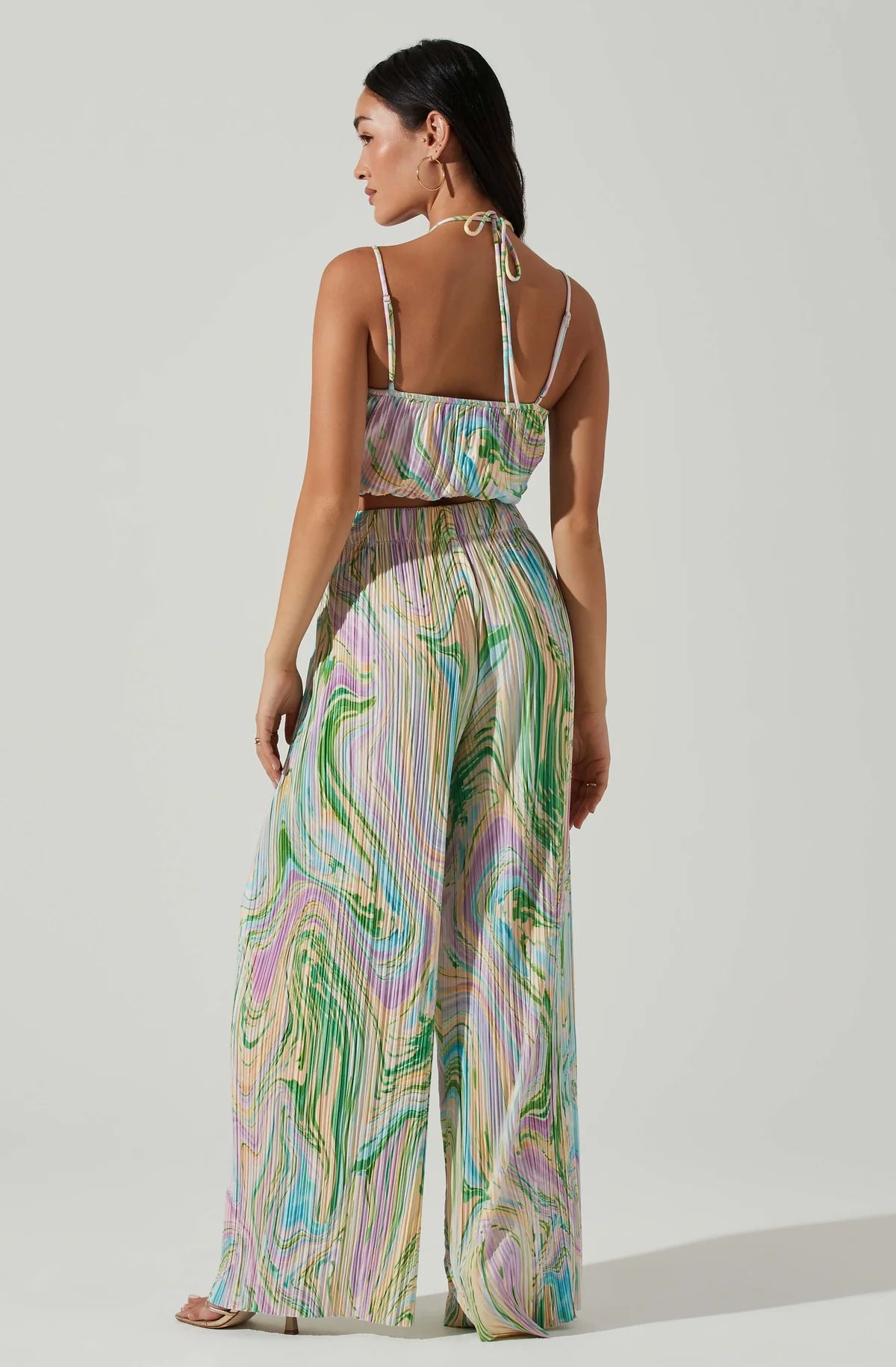 Green Swirl Pants