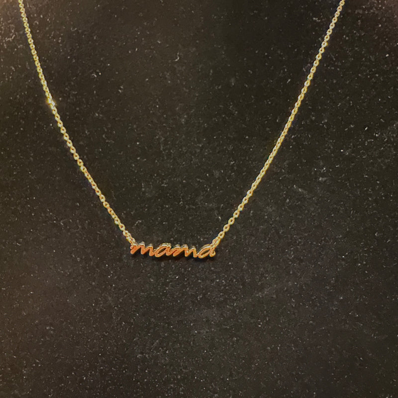 Mama Mini Necklace Set