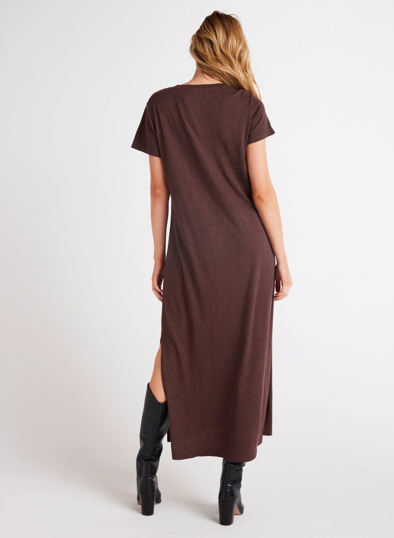 Chestnut Brown Maxi Dress