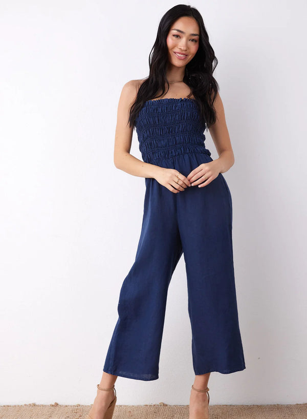 Summer Nights Strapless Jumpsuit
