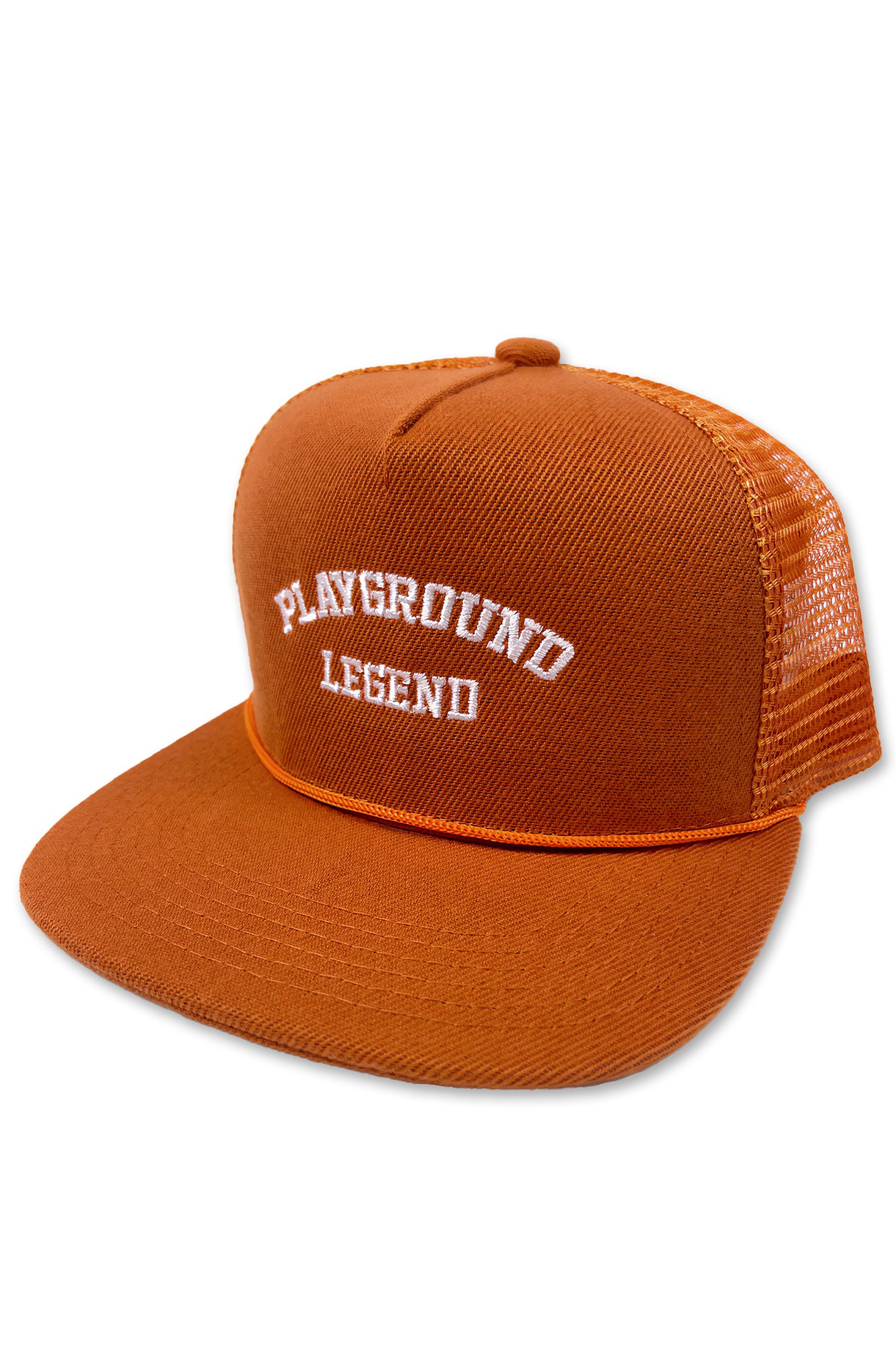 Orange Playground Legend Trucker Hat