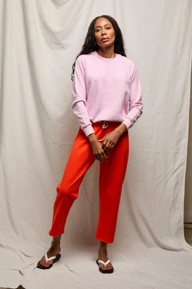 Sugar Pink Reversible Sweatshirt