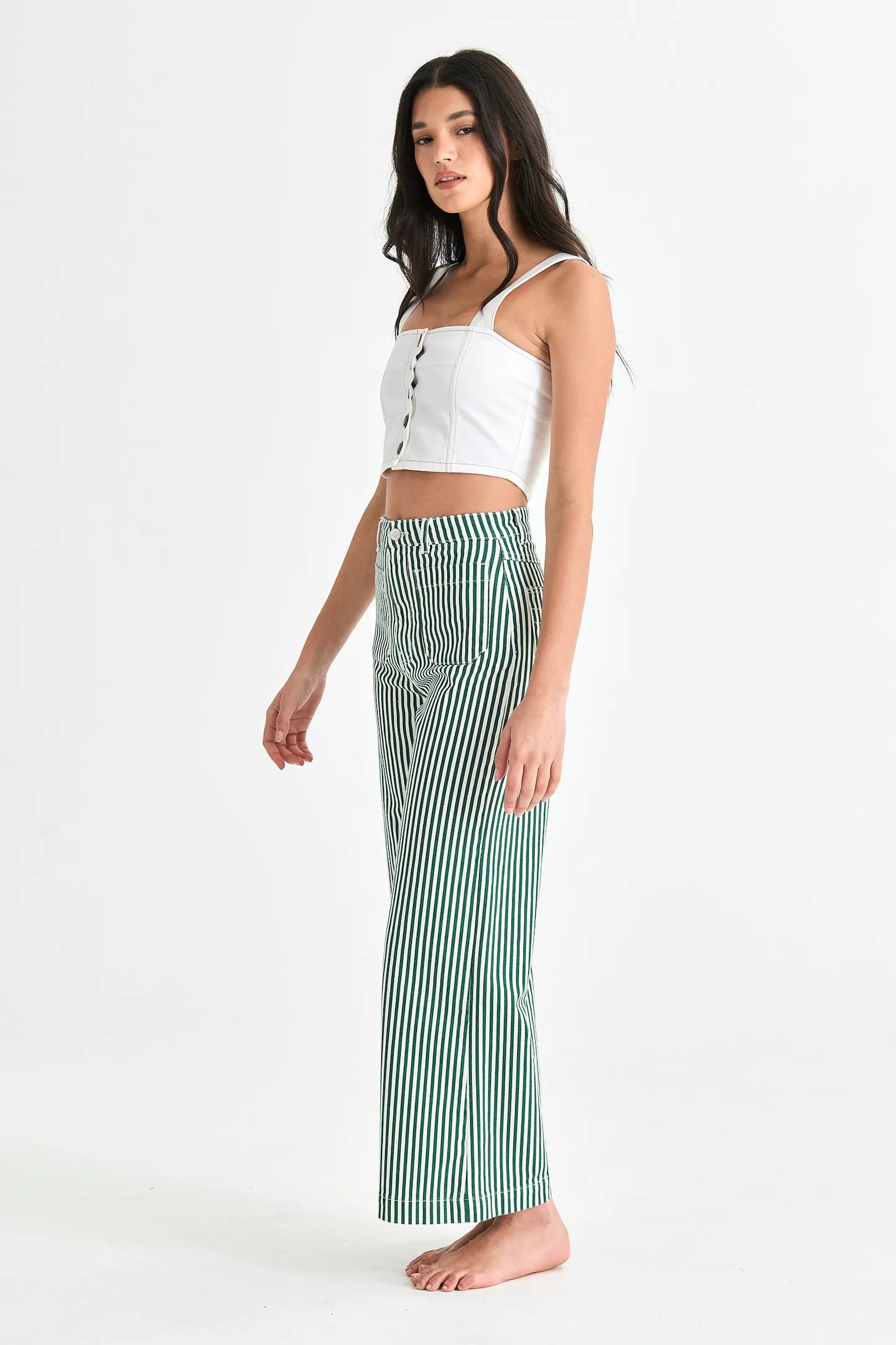Laura Stripe Sailor Jean