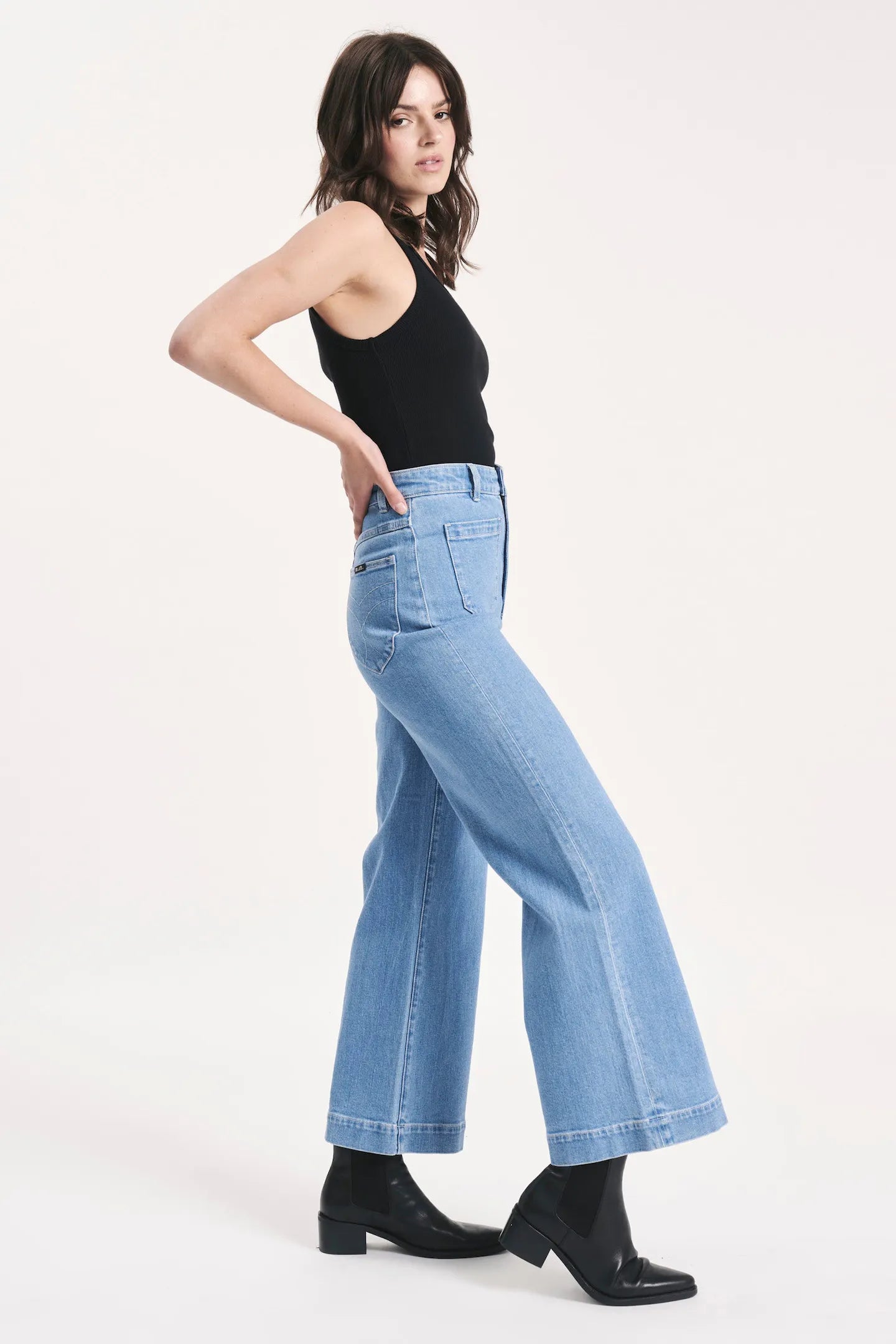 Lilah Blue Sailor Jean
