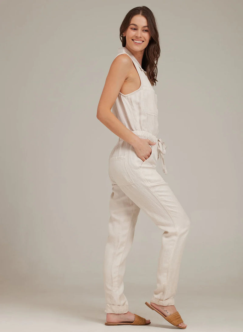 Flax Sierra Pocket Jumpsuit