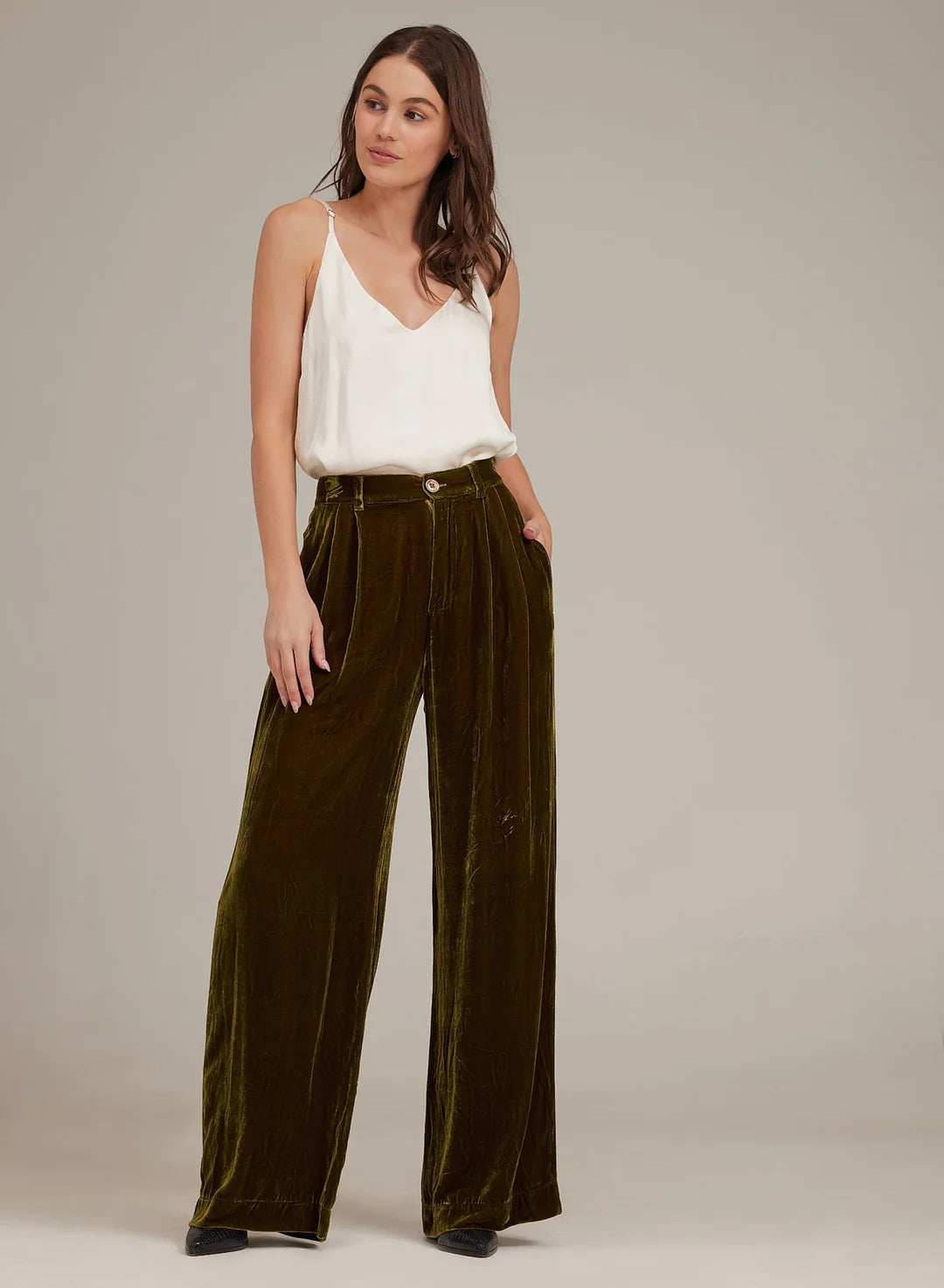 Olive Gold Trouser