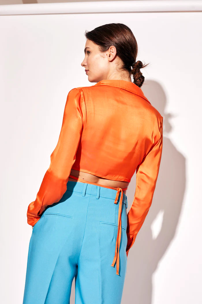 Orange Rhea Shirt