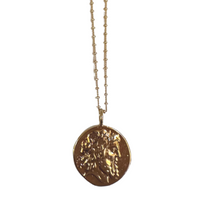 Old Man Coin Necklace