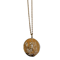 Old Man Coin Necklace