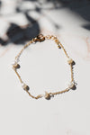 5 Pearl Bracelet Gold