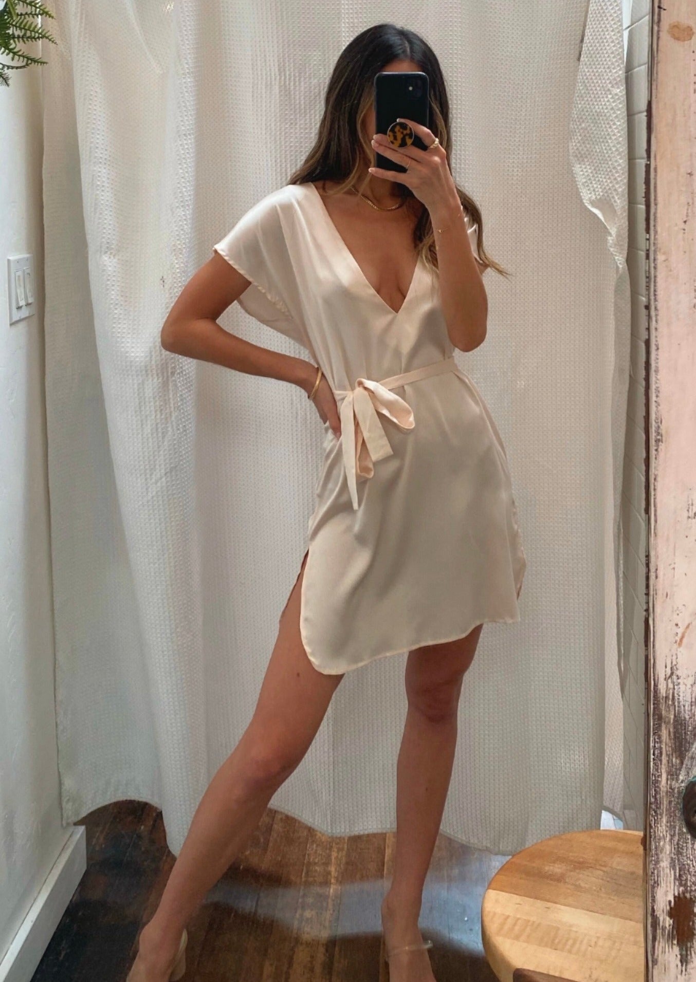 Alexis Mini Dress Ivory