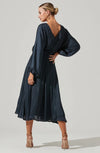 Midnight Blue Dolman Dress astr