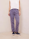 Navy Sutton Rolled Patch Pant
