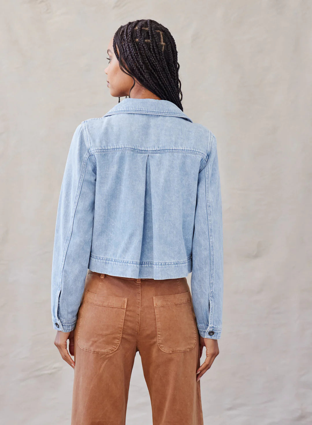 Indigo Max Flap Utility Jacket
