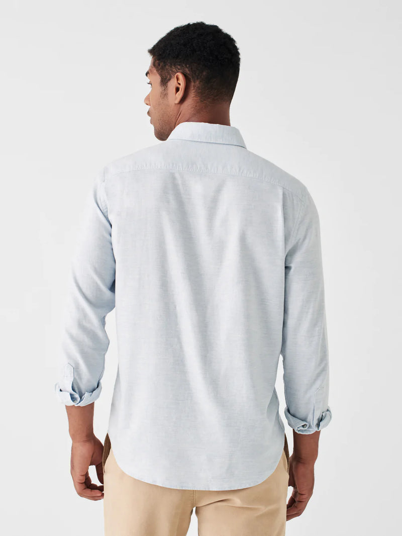Blue Heather Oxford Shirt