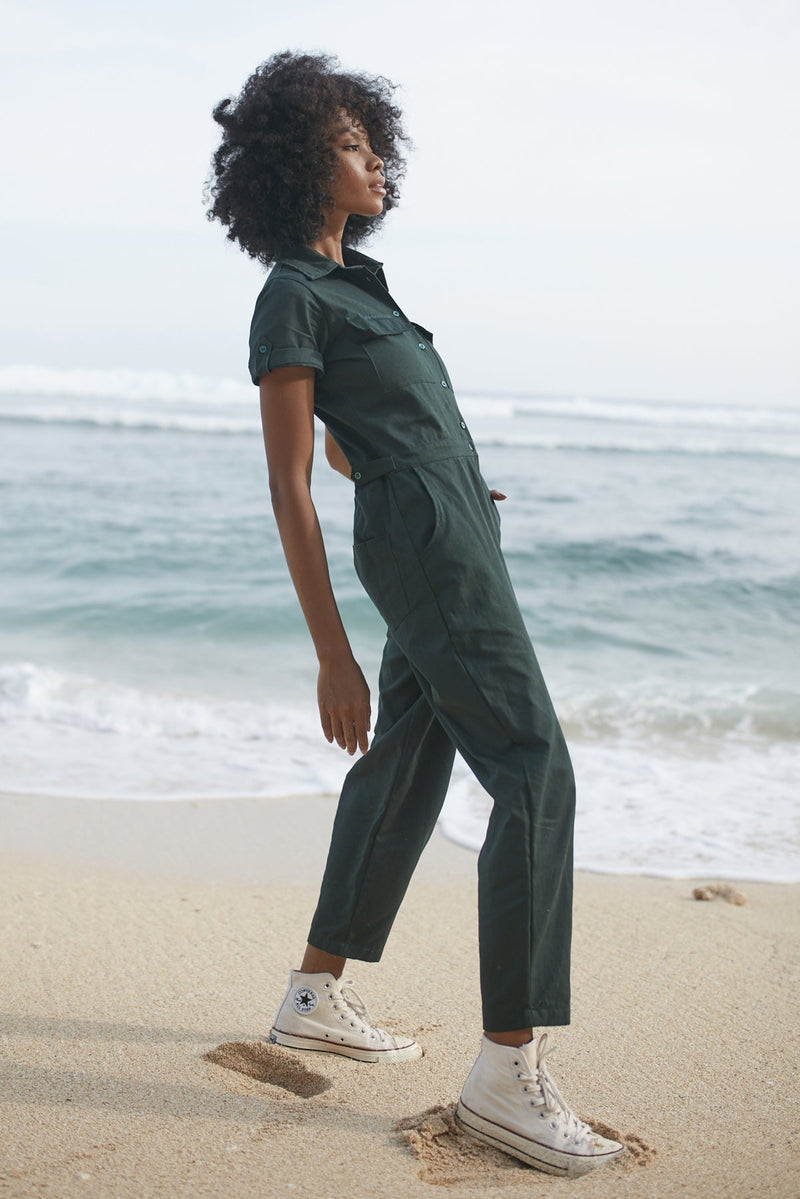 Worksuit Emerald Green