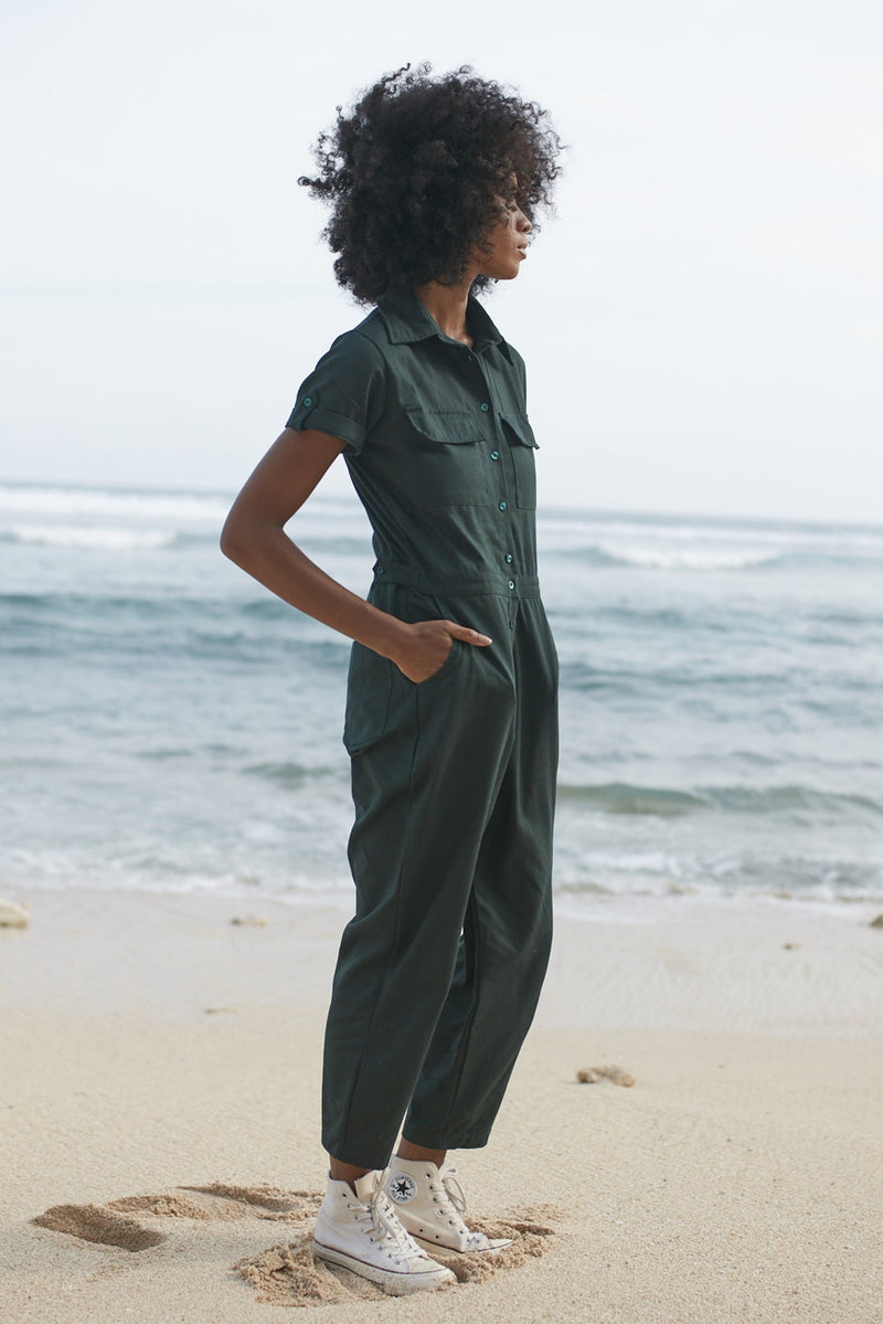 Worksuit Emerald Green