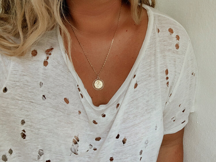 sonnie necklace jewelry gold filled the general collective