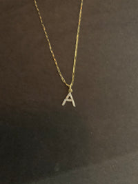Initial Diamond Necklace