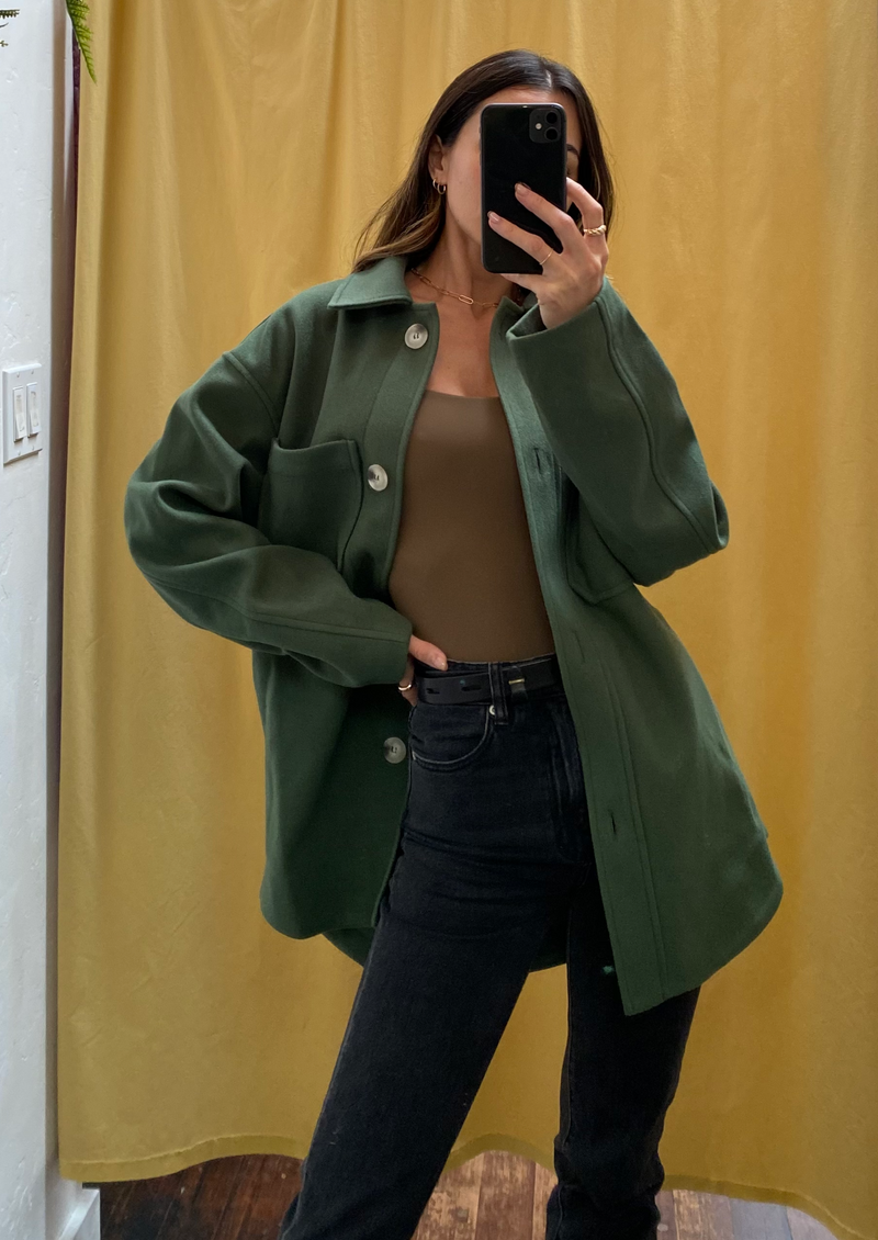 Pine Luigi Shacket