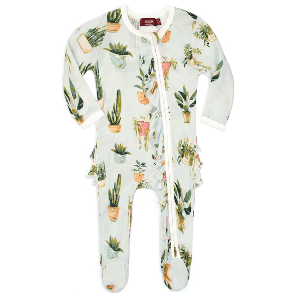 Potted Plants Bamboo Romper