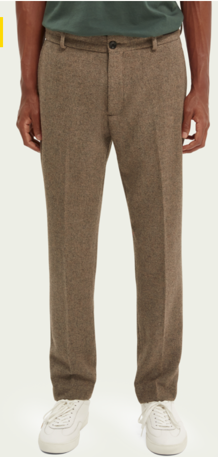 Stewart Slim Fit Chino Wool Pants