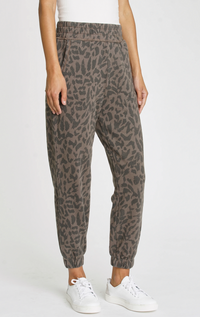 Wynn Sweatpant Jagged Leopard