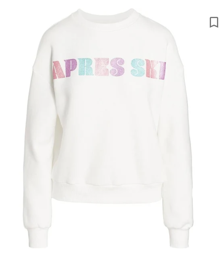 Apres Ski Sweatshirt White