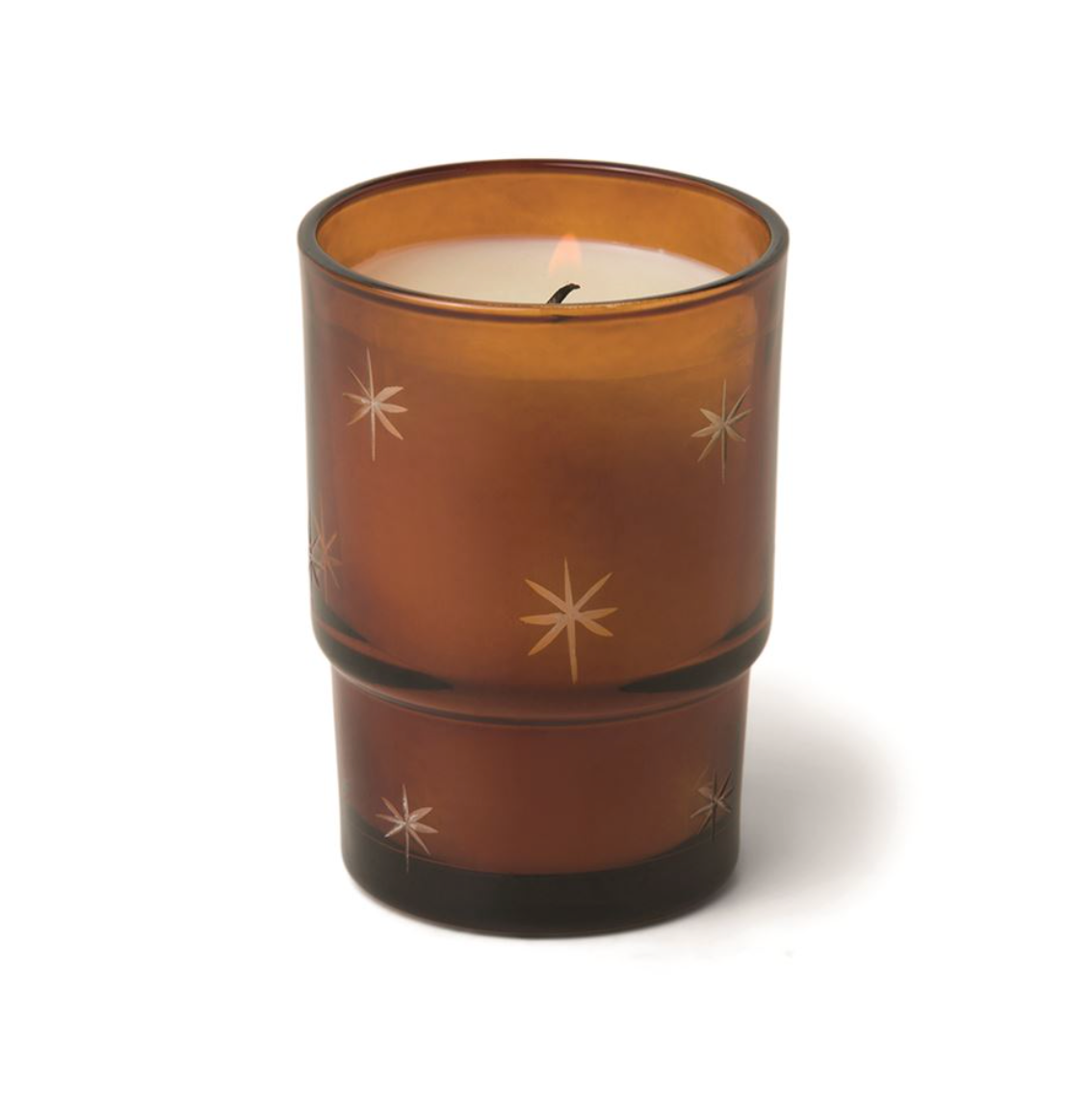 Noel Etched Stars Candle Wassail