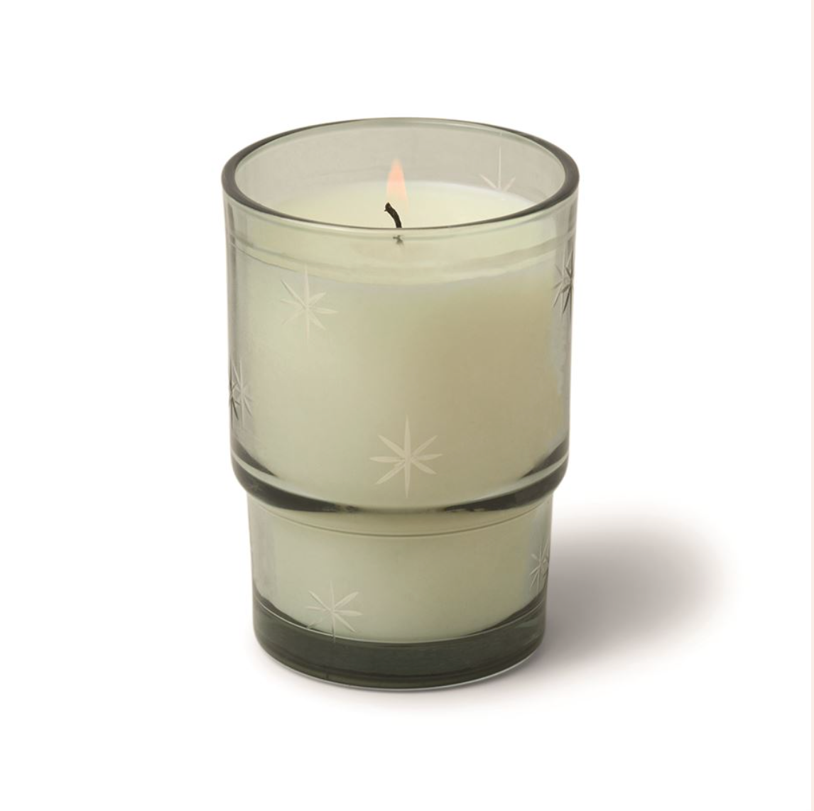 Noel Etched Stars Candle Balsam & Fir
