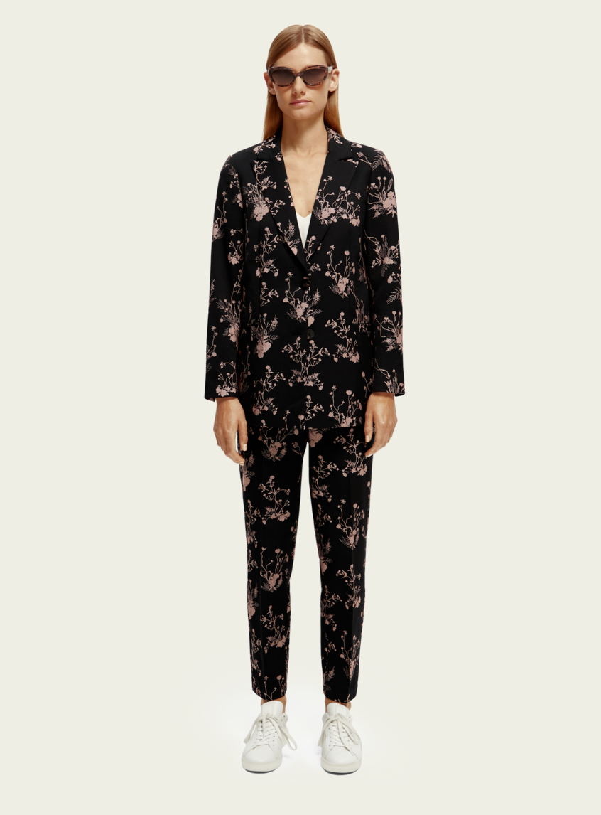 High Rise Tapered Trousers