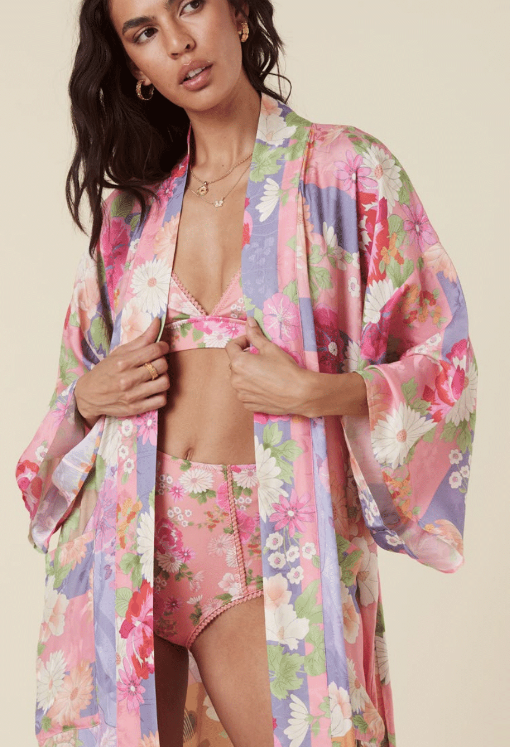 Carrie Robe Pink