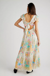 Cream Floral Lei Lei Gown