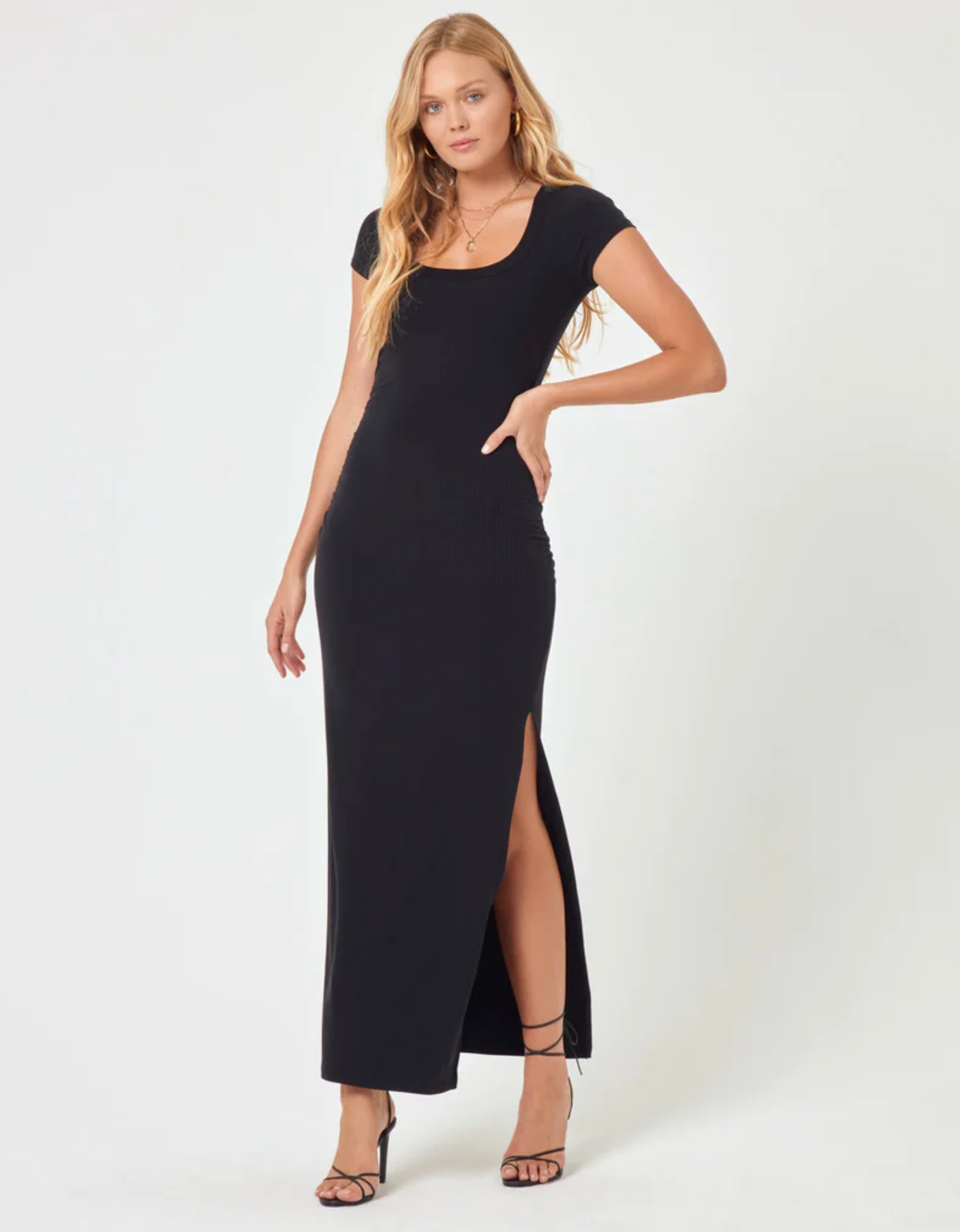 Black Valencia Dress