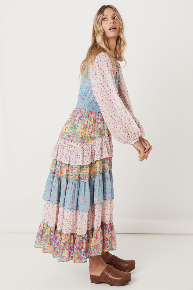 Dolly Ra Ra Gown Patchwork