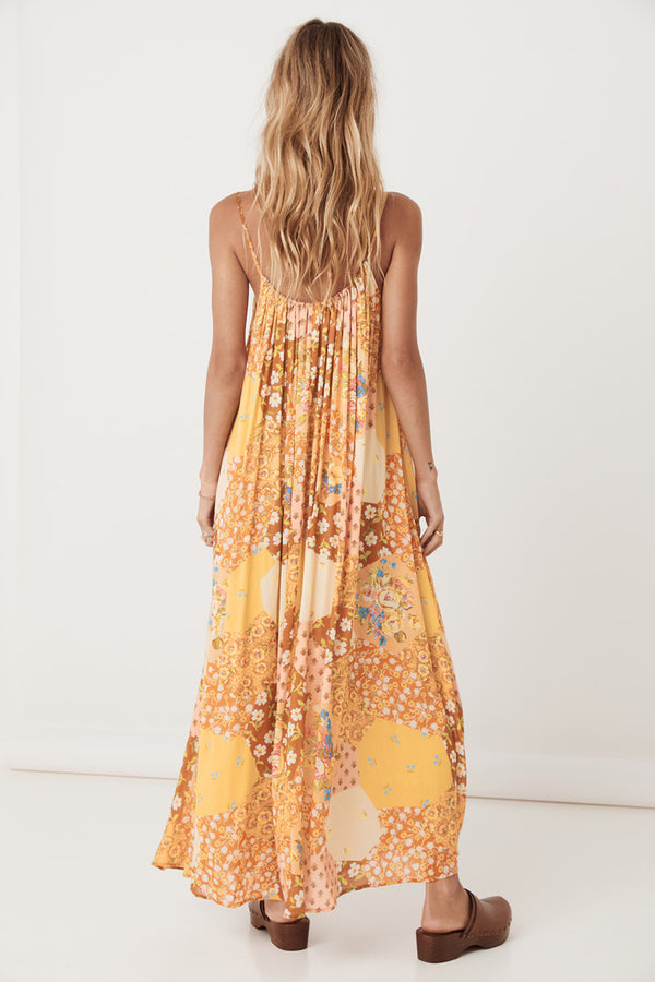 Freda Strappy Maxi Dress