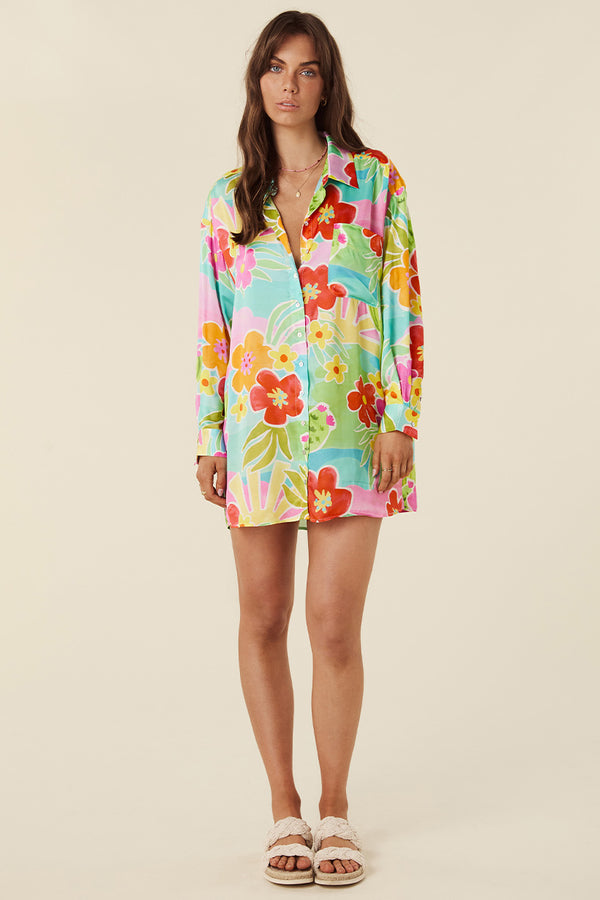Margi Hour Shirt Dress
