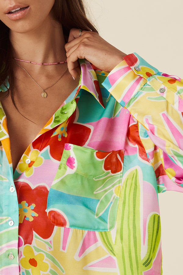 Margi Hour Shirt Dress