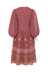 Utopia Tunic Mini Dress Berry