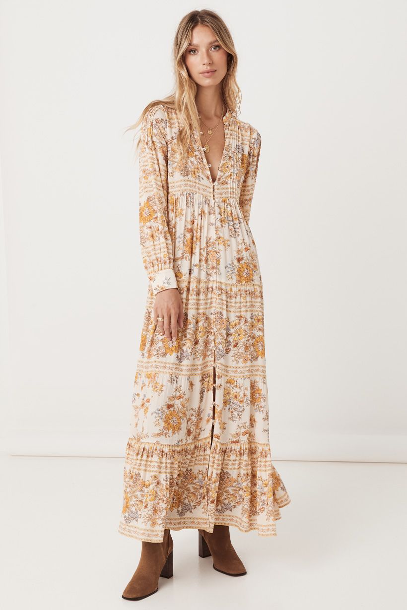 Cream Meadowland Gown
