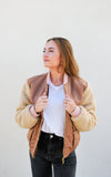 Bomber Jacket Pink Rose